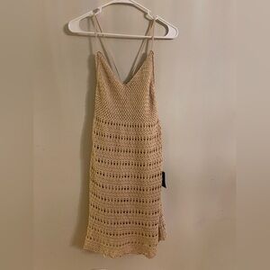 Lulu's Knit Dress in Cream
